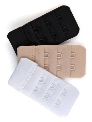 2 Hook Bra Extender - 3 Pack