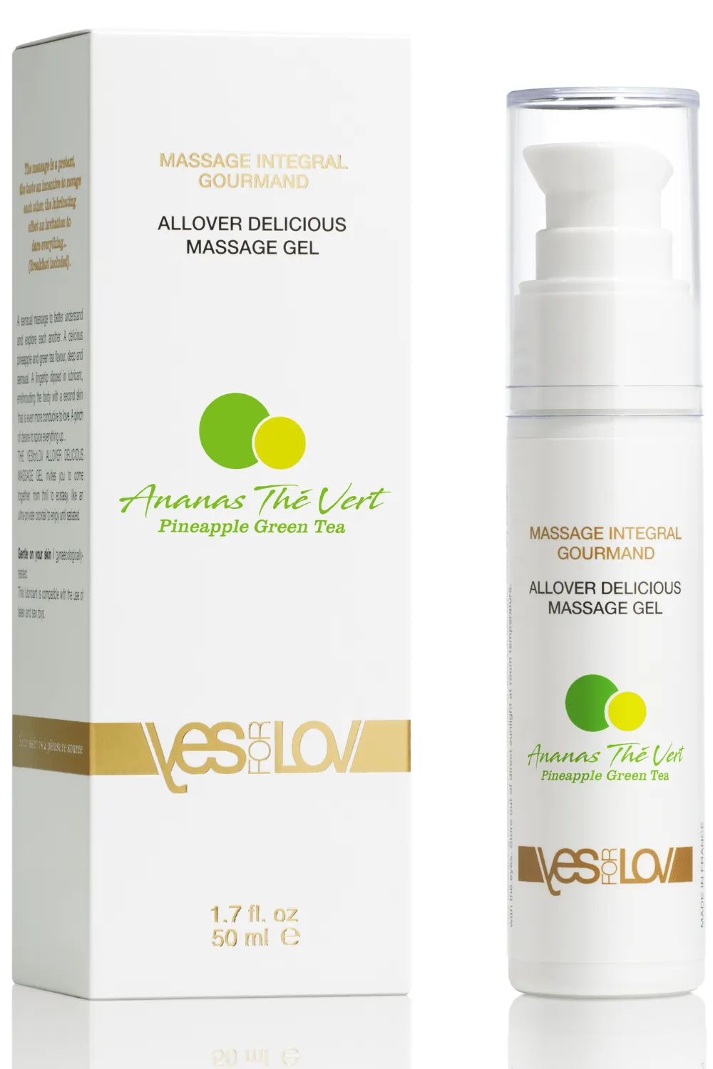 Allover Delicious Gel Pineapple Green Tea 50ml