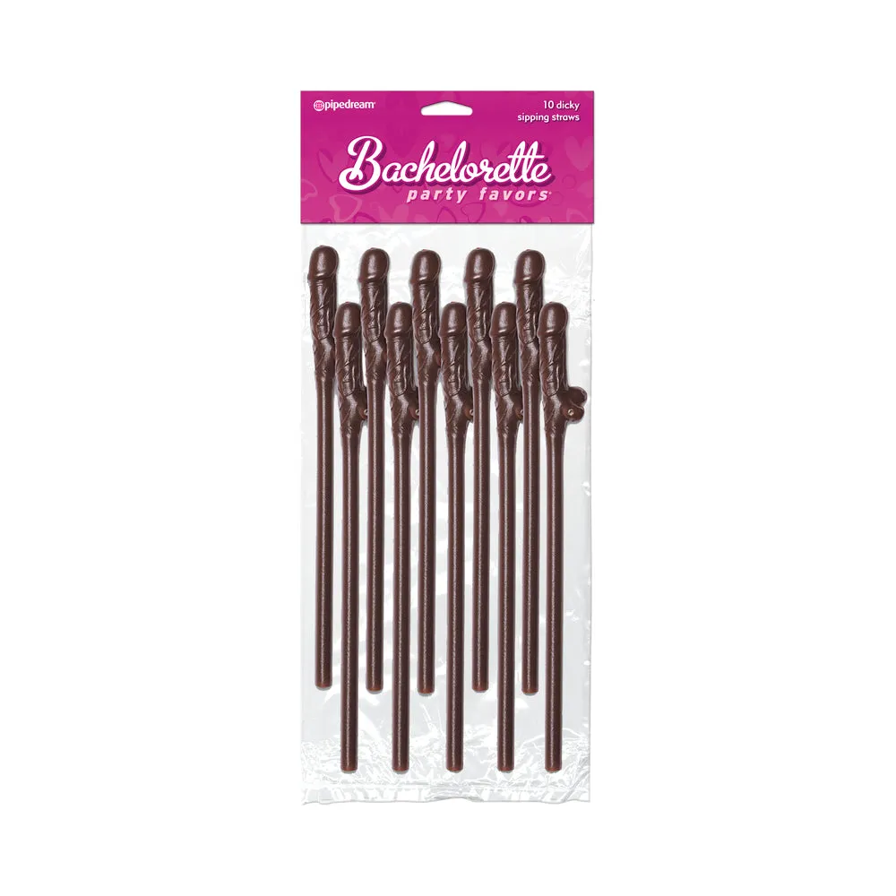 Bachelorette Party Favors Dicky Sipping Straws