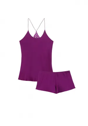 Bella Mulberry Camisole Set