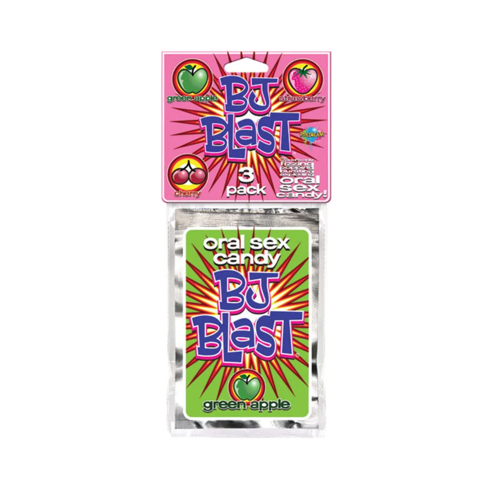 BJ Blast 3 Pack Strawberry. Cherry & Apple