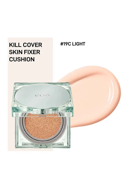 [CLIO] Kill Cover Skin Fixer Cushion(15g/0.52fl.oz X Refill)- 5Colors