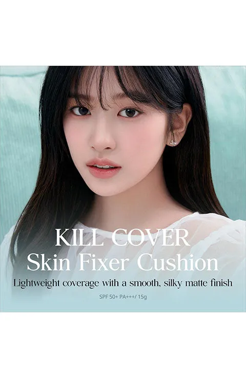 [CLIO] Kill Cover Skin Fixer Cushion(15g/0.52fl.oz X Refill)- 5Colors