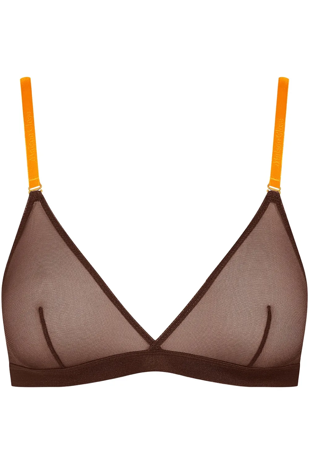 Corps à Corps Triangle Bra Brown