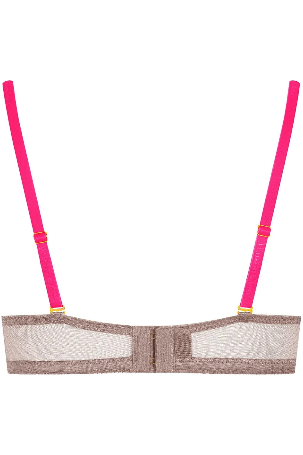 Corps à Corps Wire Bra Ginger Snap/Neon Pink