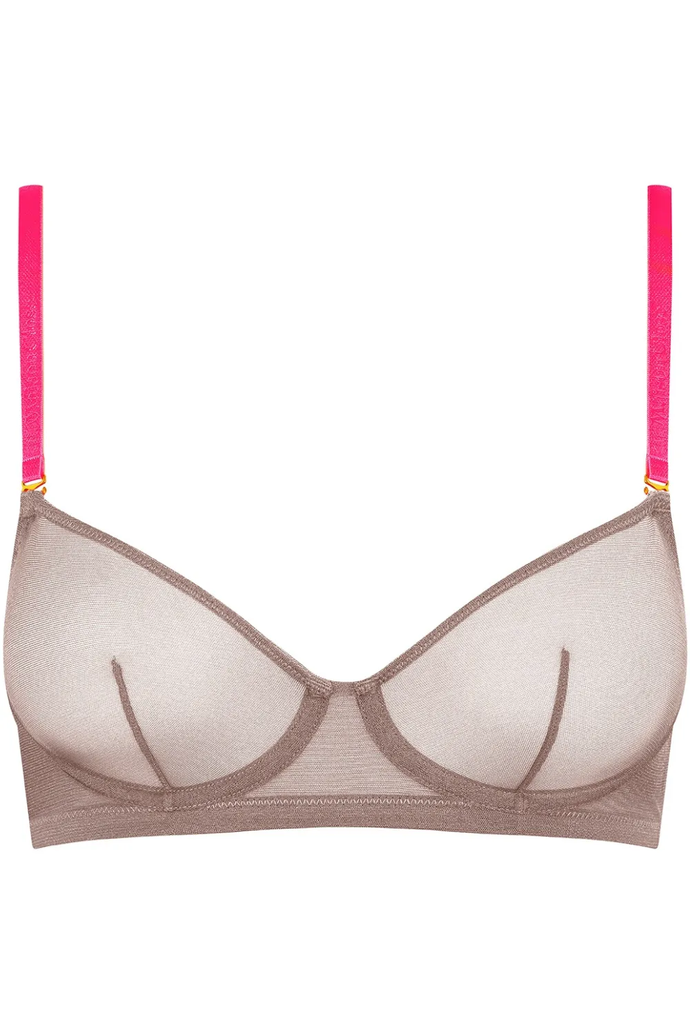 Corps à Corps Wire Bra Ginger Snap/Neon Pink