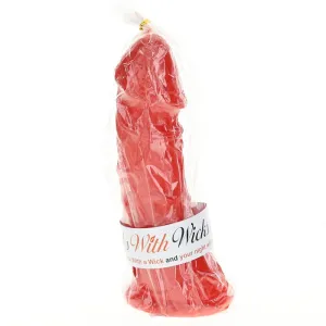 Dicks With A Wick Red Candle