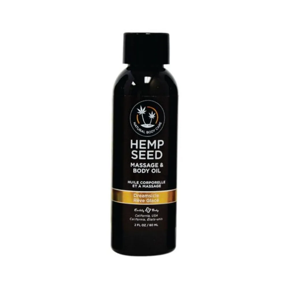 Earthly Body Massage Oil Dreamsicle 2oz