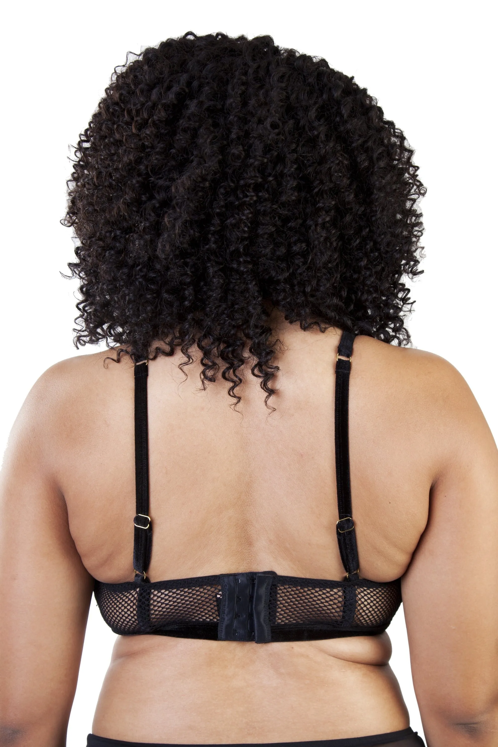 Erin Black Velvet Bralet