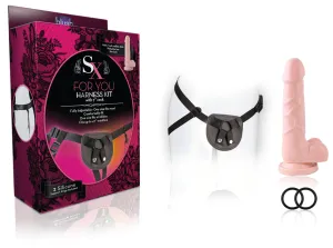 For You Harness Kit With 7 Inch Cock
