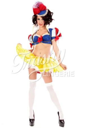 Glitter Snow White Top