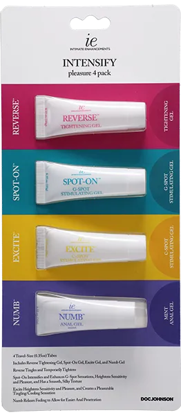 INTENSIFY Pleasure - 4-Pack