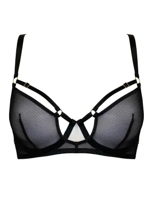 Kora Balconette Wire Bra Black