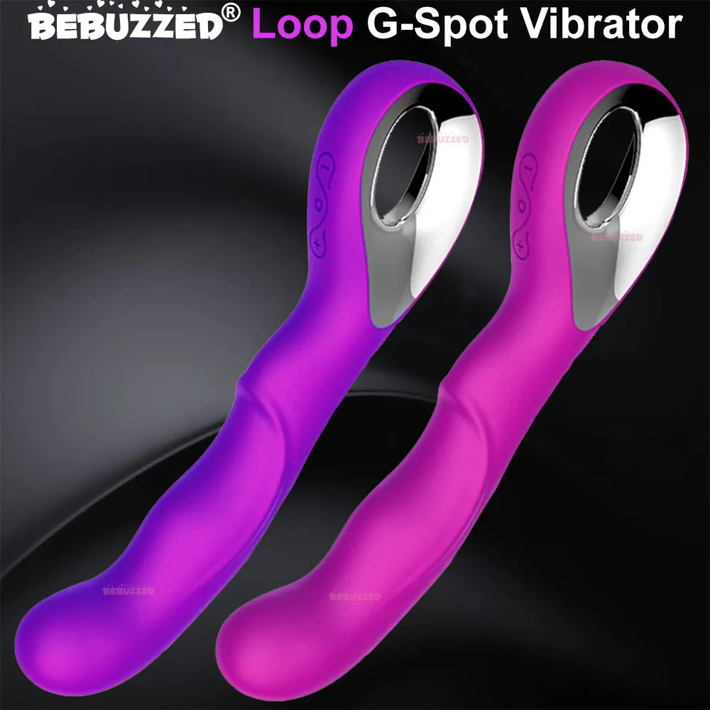 Loop Powerful 8 G-Spot Vibrator Rechargeable Dildo Personal Massager Sex Toy