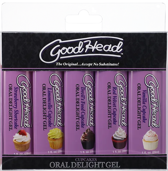 Oral Delight Gel Cupcakes - 5 Pack