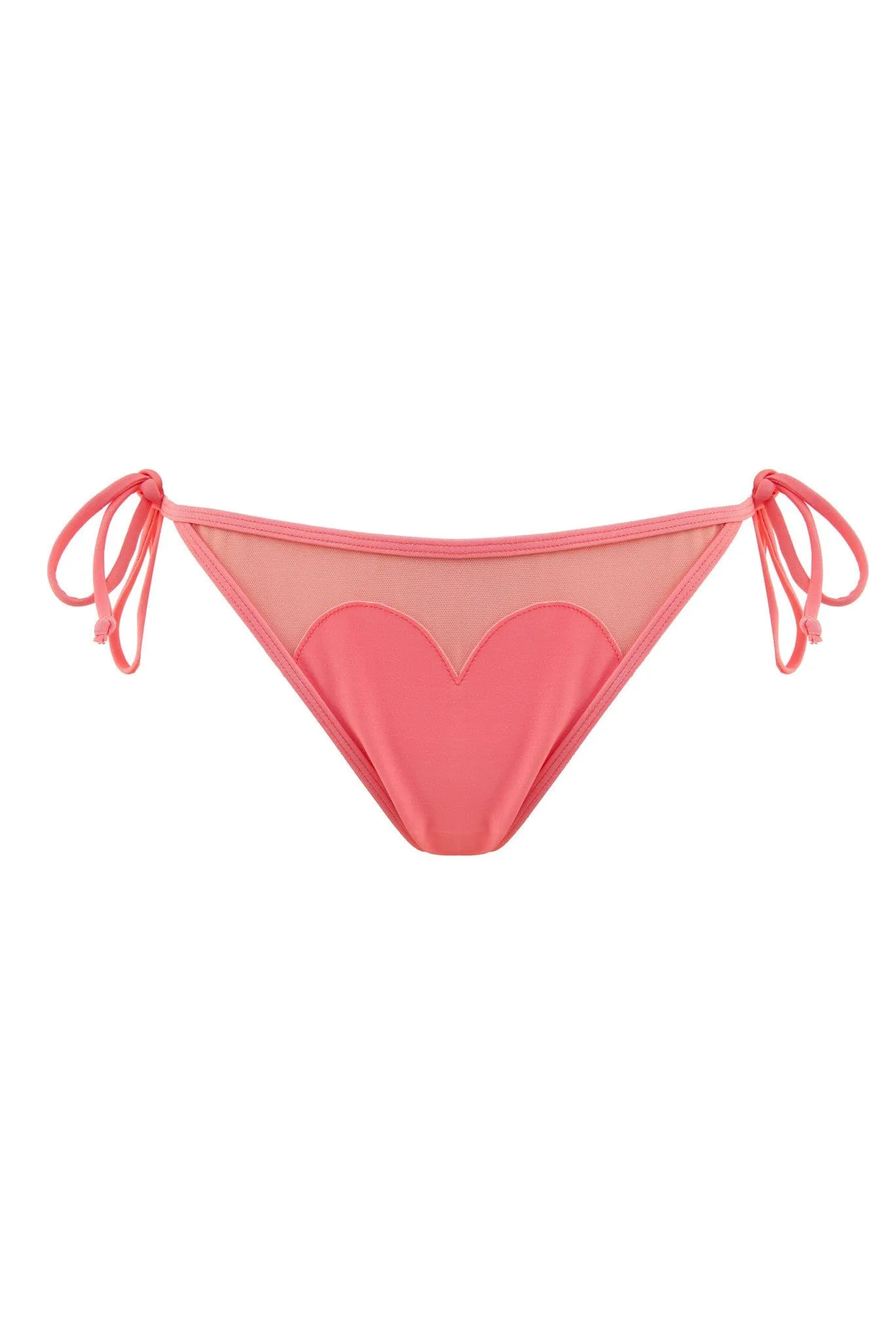 Peek & Beau Grapefruit/Watermelon Heart Bikini Brief