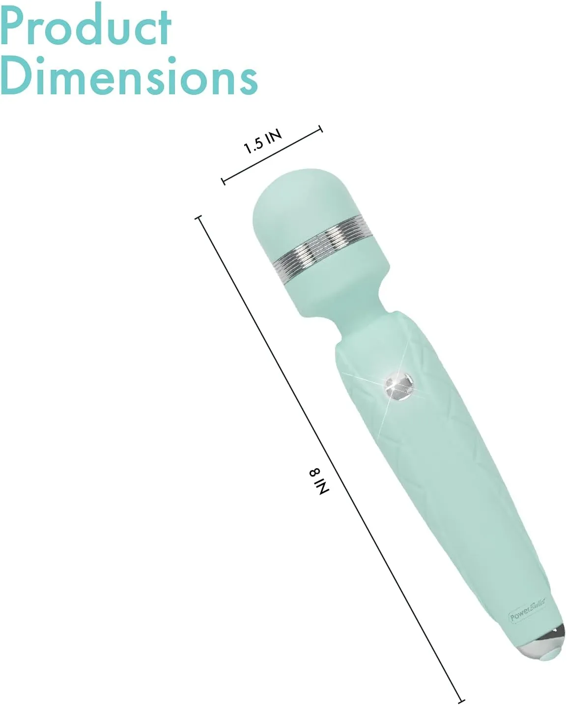 Pillow Talk Cheeky Pink Wand Clitoral Stimulator Rechargeable