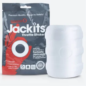 Screaming O Jackits Throttle Stroker - Clear