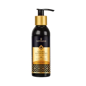 Sensuva Natural Water-Based Personal Moisturizer Salted Caramel 4 oz.