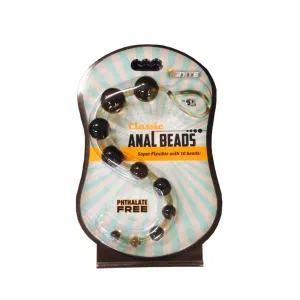 Si Classic Anal Beads (black)