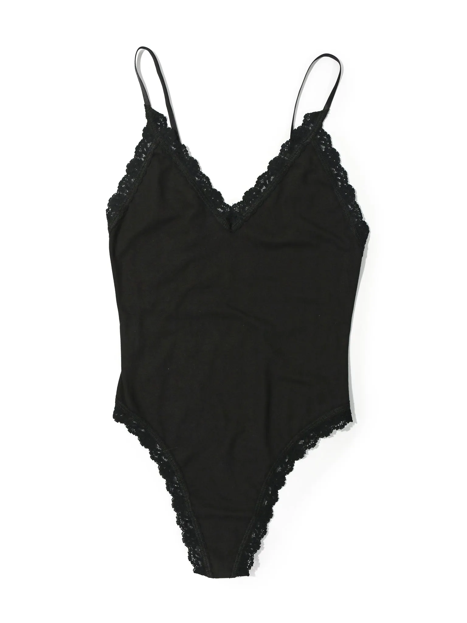 Supima Cotton Bodysuit Black
