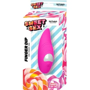 Sweet Sex Finger Dip Mini Finger Vibe - Magenta