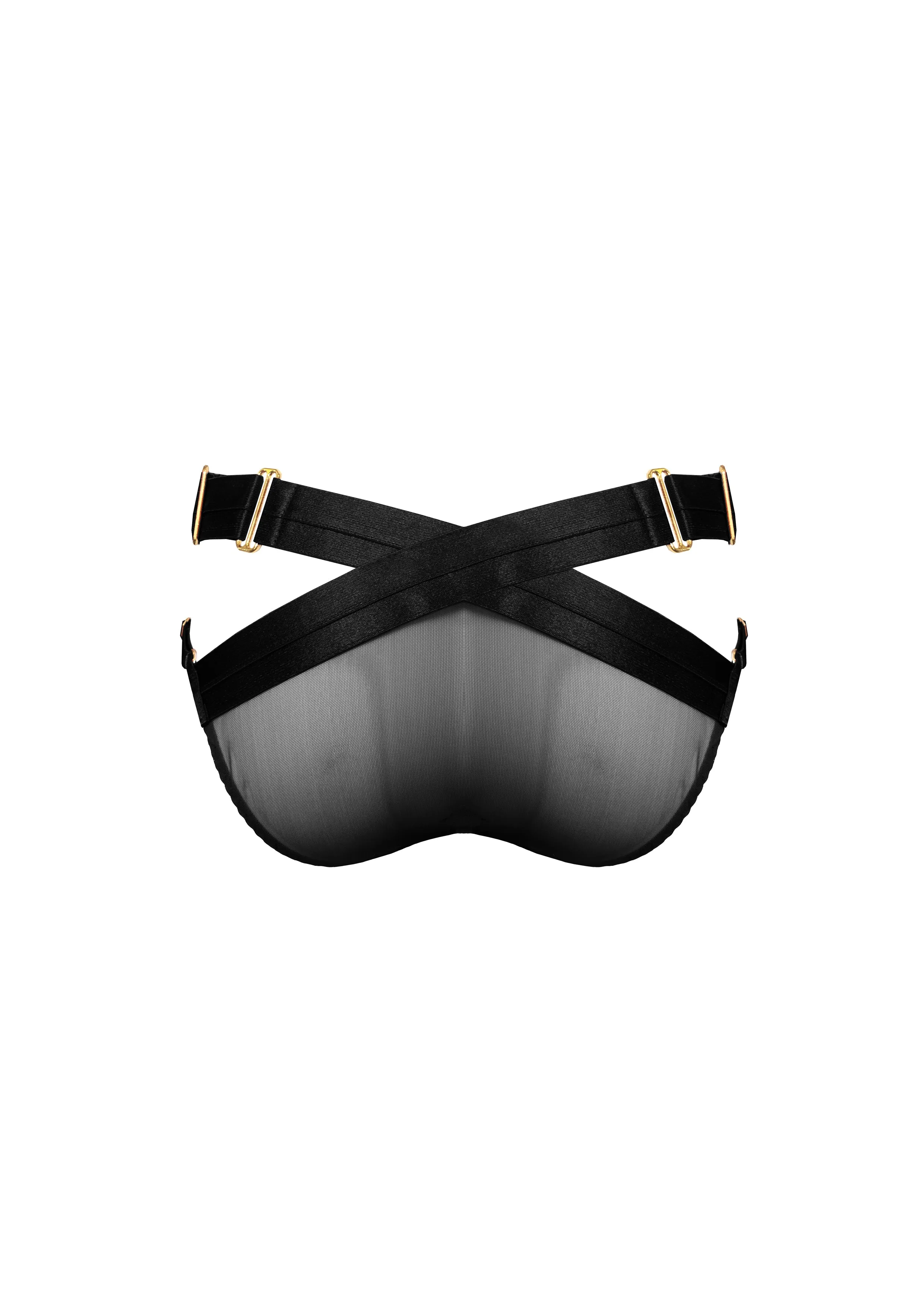 Tomoe Harness Brief Black