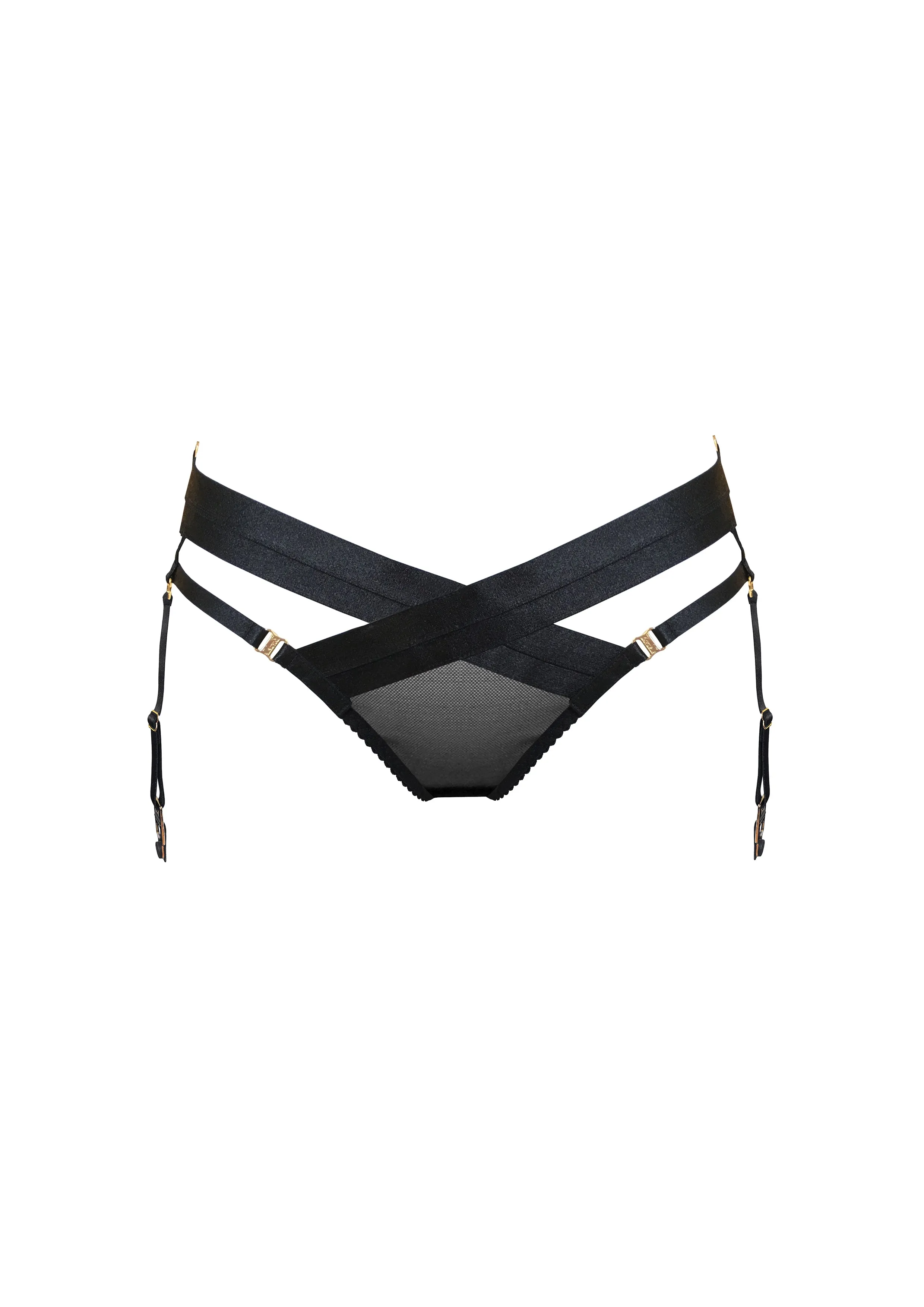 Tomoe Harness Brief Black