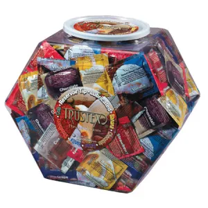Trustex Lubed Asst Colors 288pcs