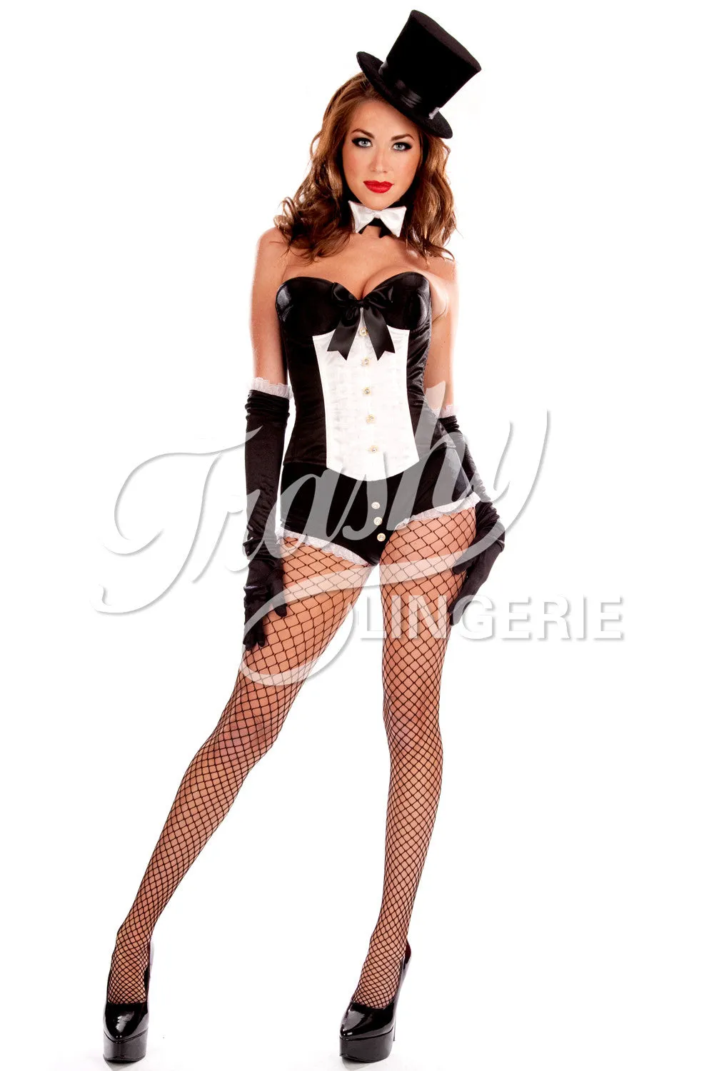 Tuxedo Edy Corset