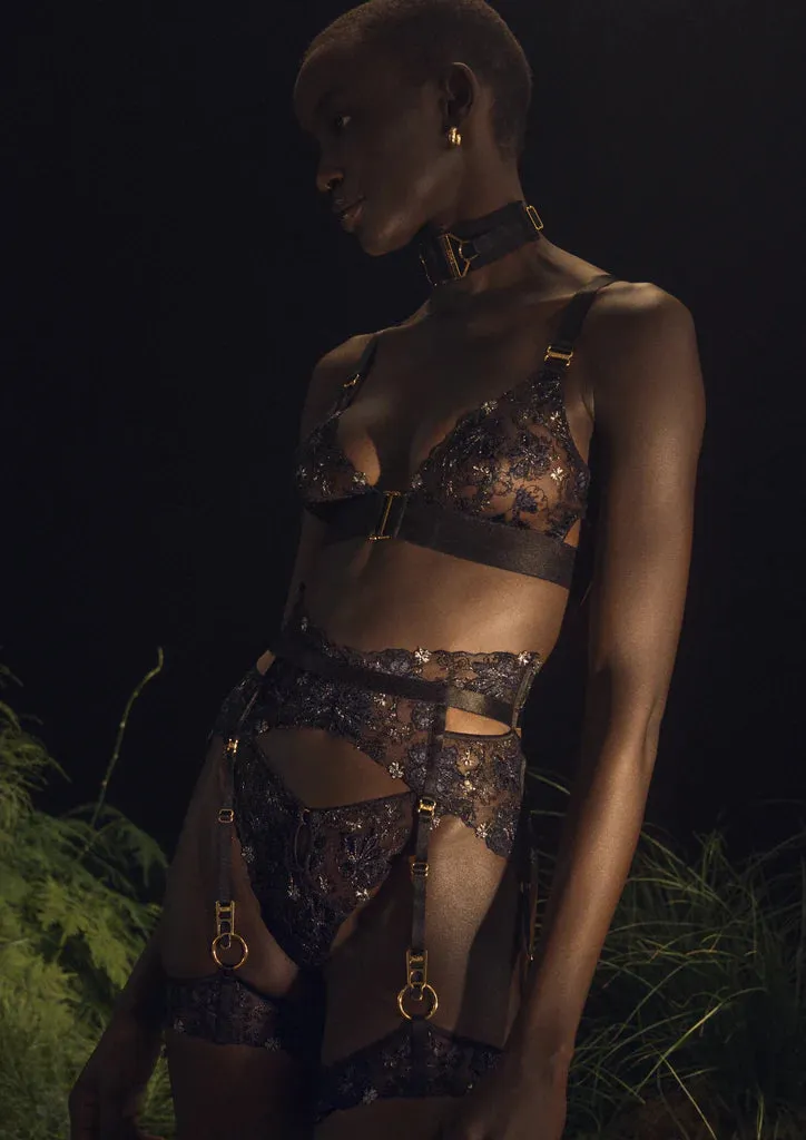 Vita Triangle Bra Black